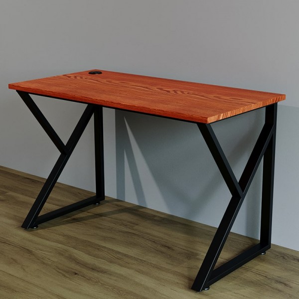 Horizon teak office table | K type table | 4ft computer table